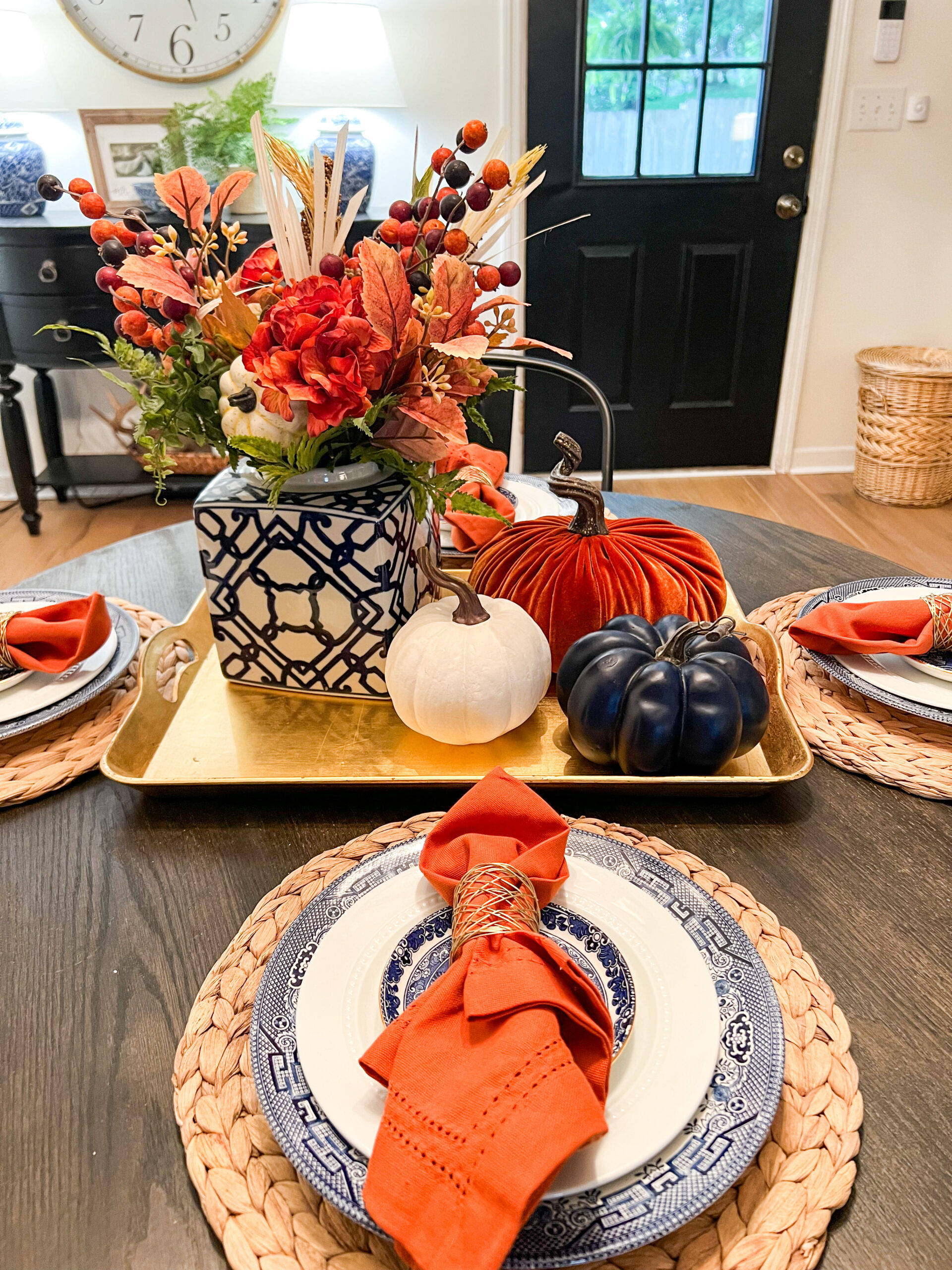 Fall Dining Table Decor Ideas For Super Easy Decorating - That Southern ...