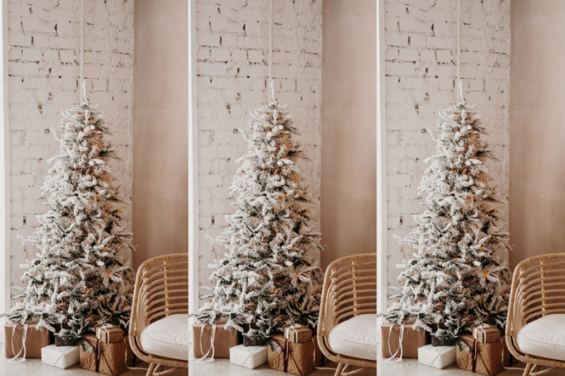 small apartment christmas decor