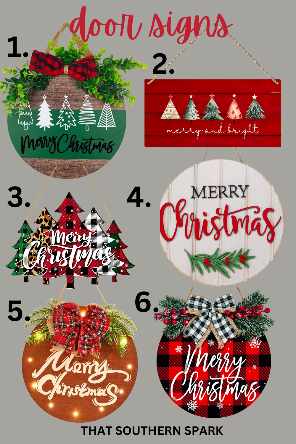 christmas signs