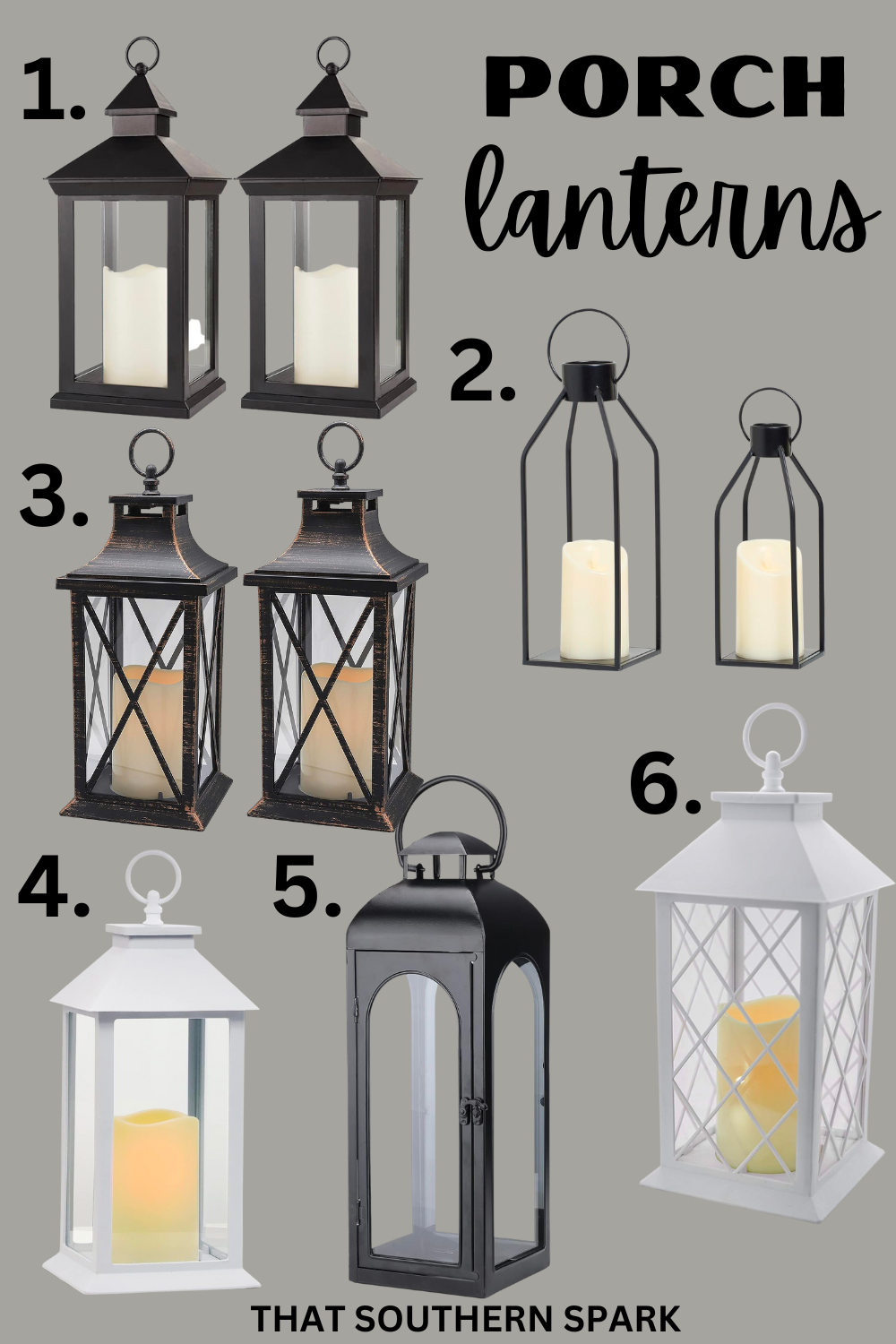 christmas porch lanterns