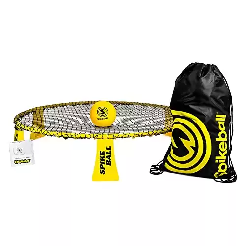 Spikeball Rookie Kit – 50% Larger Net and Ball – Played Outdoors, Indoors, Yard, Lawn, Beach – Designed for New Players