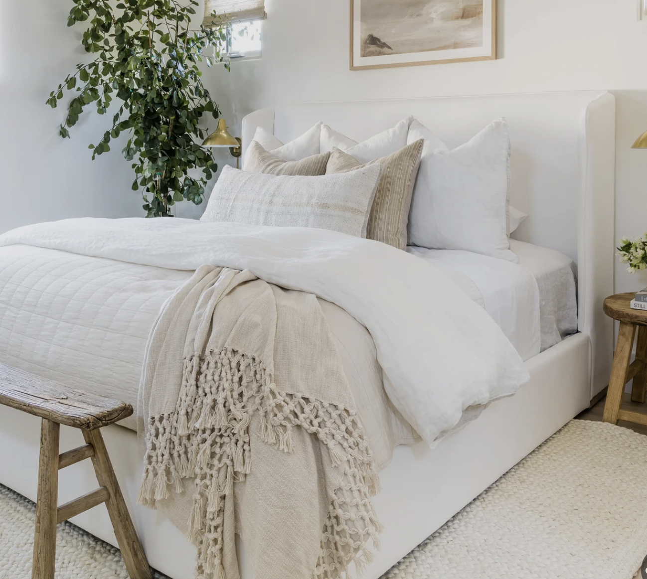luxury bedding spring decor trend