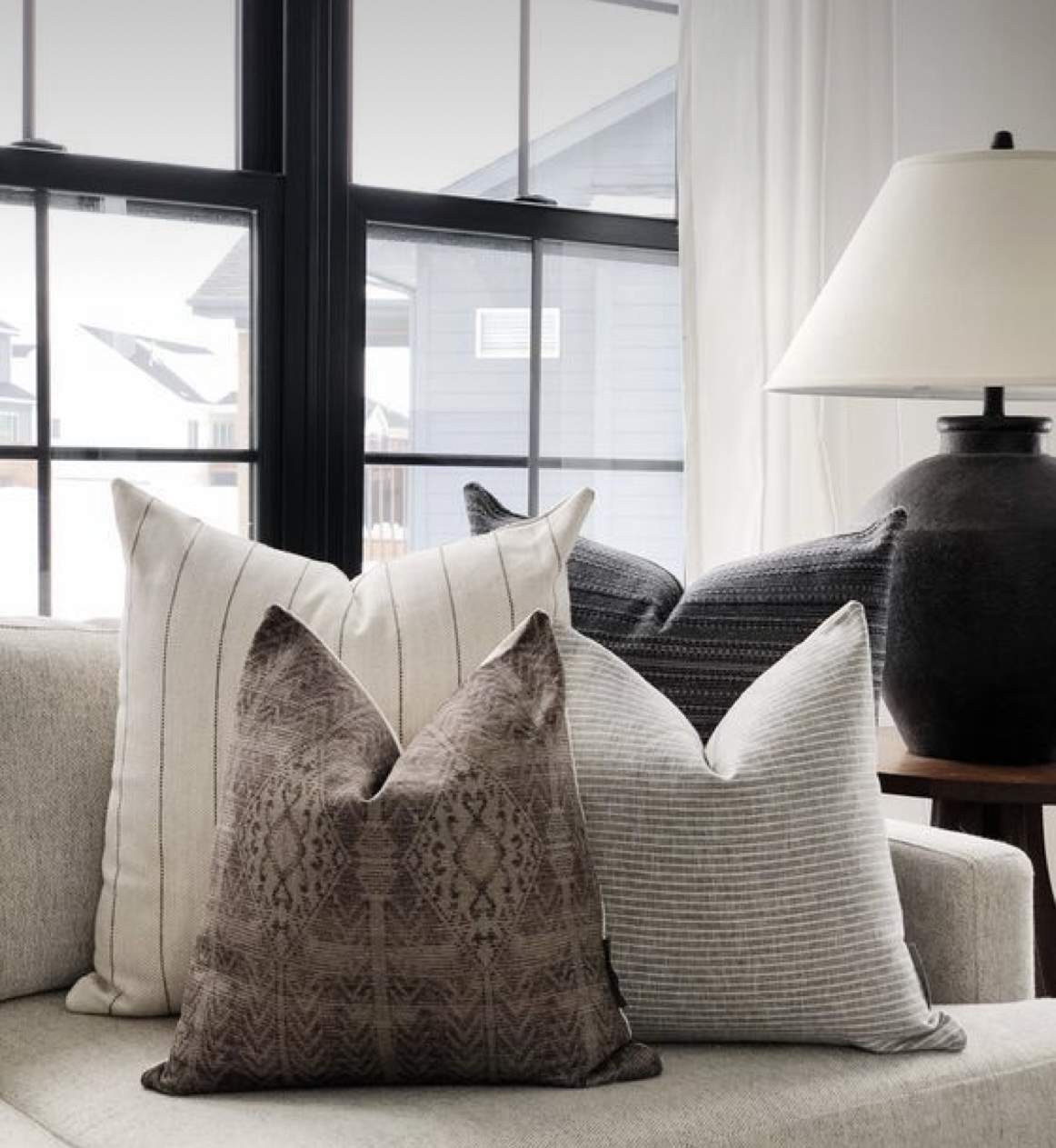 How To Arrange Pillows On A Sectional Like A Designer That Southern Spark