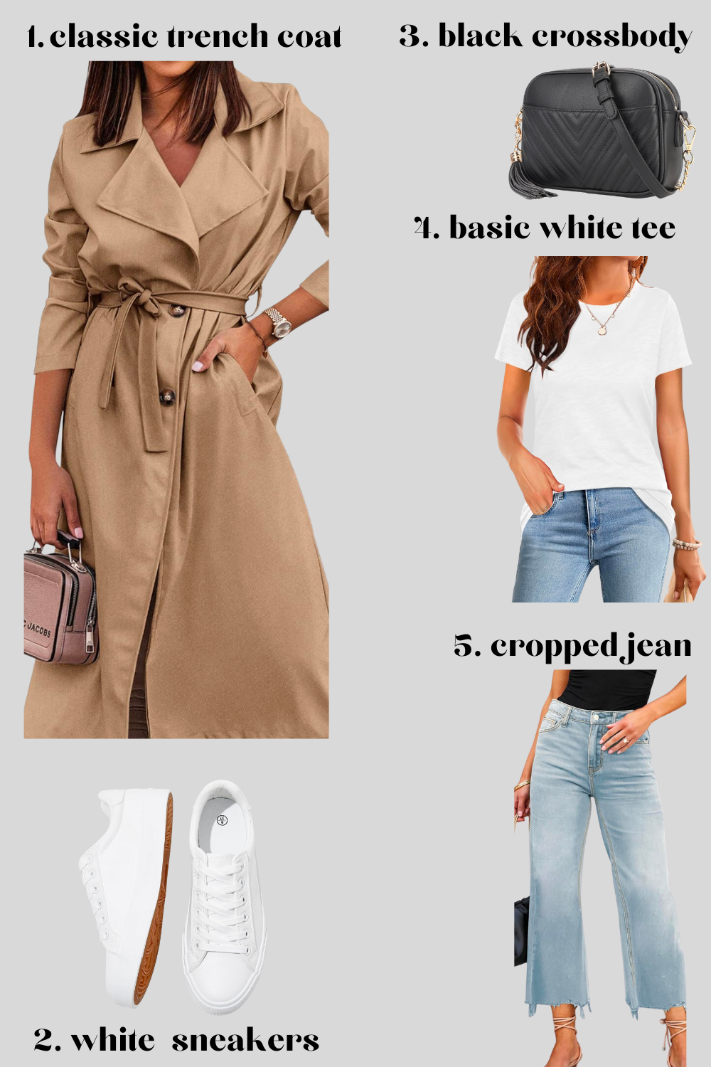 classic trench coat outfit