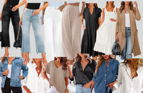 spring capsule wardrobe ideas